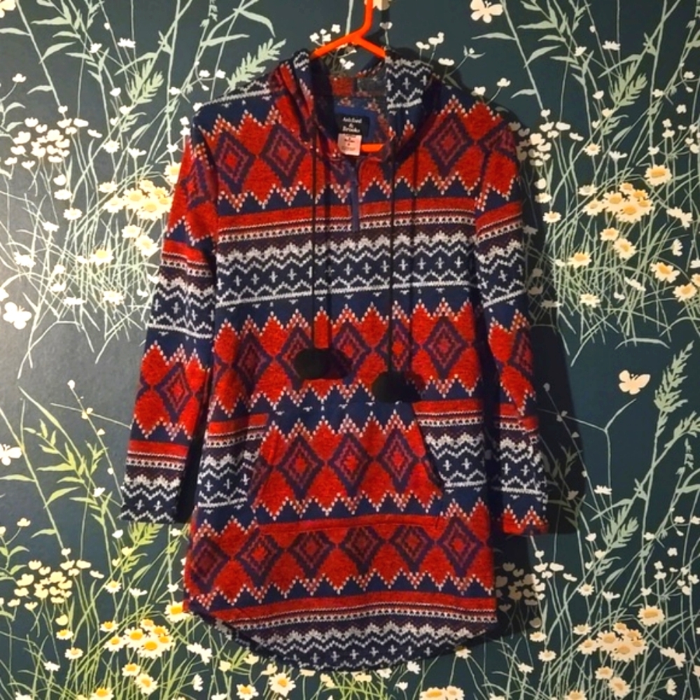 Boho Hoodie NWOT by Ashford and Brooks